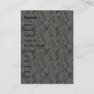 Tarjeta De Visita Textura concreta