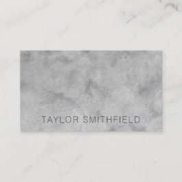 Tarjeta De Visita Textura de concreto simple