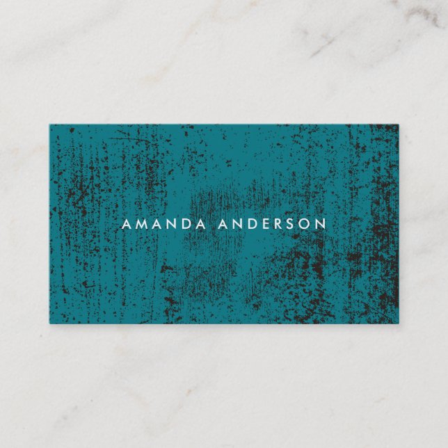 Tarjeta De Visita Textura de grifo contemporánea (Anverso)