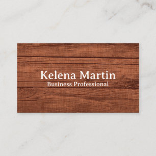 Tarjeta De Visita Textura de la pared de madera de granero marrón