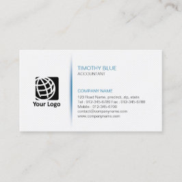 Tarjeta De Visita Textura de líneas simples de servicios financieros