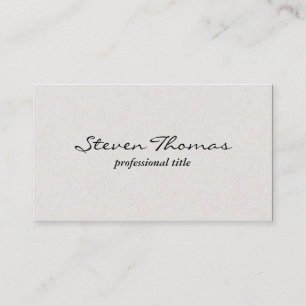 Tarjeta De Visita Textura de papel   Blanco de EggShell