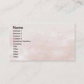 Tarjeta De Visita Textura del cielo - Marrón claro