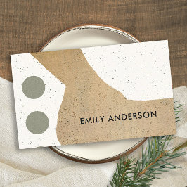 TARJETA DE VISITA TEXTURA GEOMÉTRICA DE ARTE ABSTRACTO MODERNO