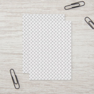 Tarjeta De Visita Textura geométrica monocroma Aspecto de diamante c