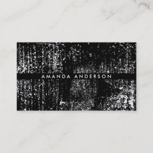 Tarjeta De Visita Textura Grunge