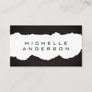 Tarjeta De Visita Textura Minimalista