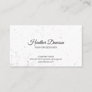 Tarjeta De Visita Textura   Moderno