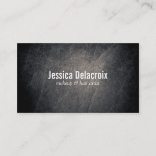 Tarjeta De Visita Textura Oscuro