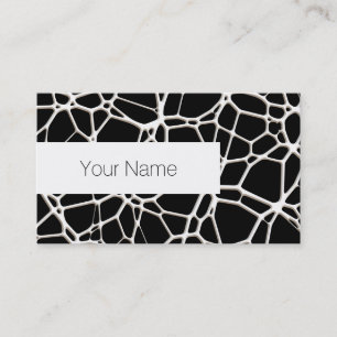 Tarjeta De Visita Textura web blanca + tu bachgr. e ideas