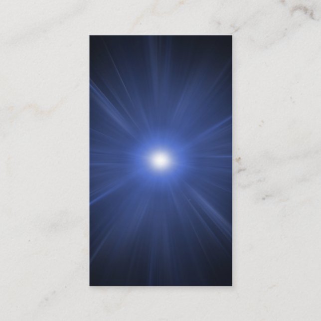 Tarjeta De Visita the beginning of the universe (Anverso)