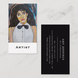 Tarjeta De Visita The Dancer Painting by Alfred Fox