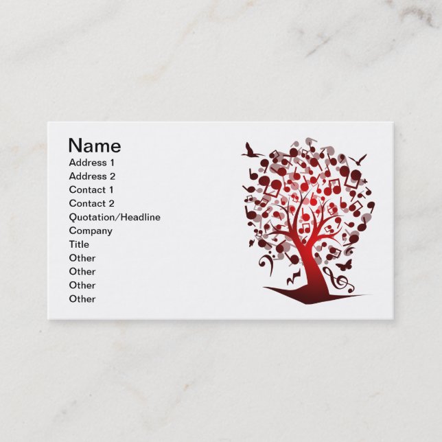 Tarjeta De Visita The_Music_Tree (Anverso)