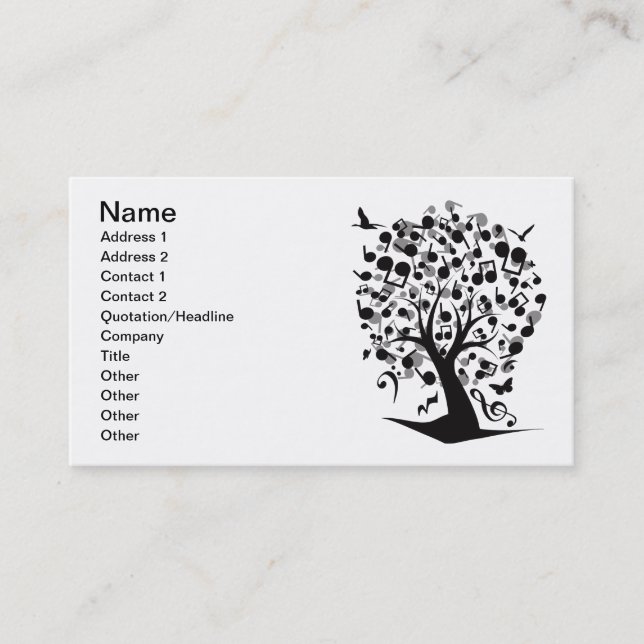 Tarjeta De Visita The_Music_Tree (Anverso)