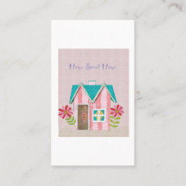 Tarjeta De Visita The Signature Whimsy (Pink & Teal)