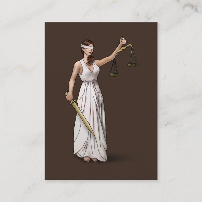 Tarjeta De Visita Themis - Bistre (Anverso)