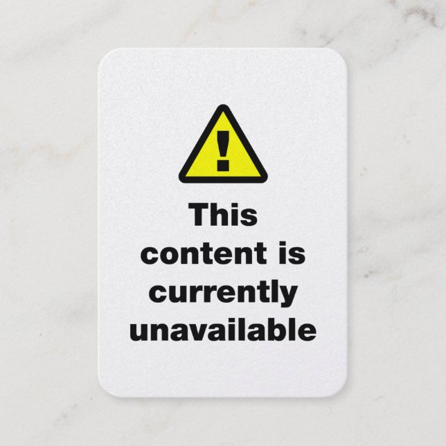 Tarjeta De Visita ⚠ This Content Is Currently Unavailable (Anverso)