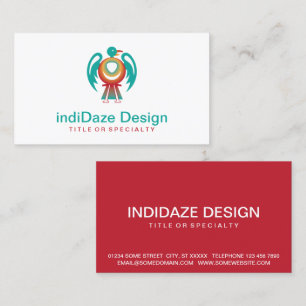 Tarjeta De Visita thunderbird v2