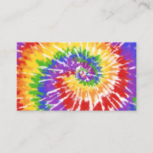 Tarjeta De Visita Tie Dye