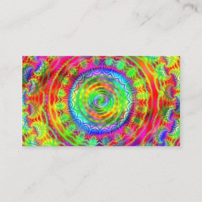 Tarjeta De Visita Tiedye Objetivo (Anverso)