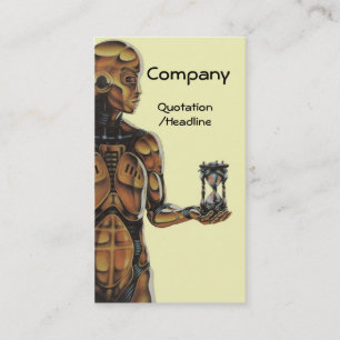 Tarjeta De Visita Tiempo mecánico