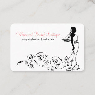 Tarjeta De Visita Tienda Bridal Gown