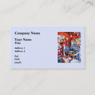 Tarjeta De Visita Tienda de Antigüedades