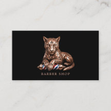 Tienda de Barbería Elegante Poste de Barbería Pant