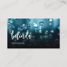 Tarjeta De Visita Tienda de joyería de diamantes