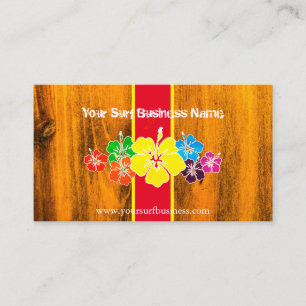 Tarjeta De Visita Tienda de la resaca