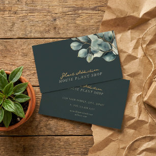 Tarjeta De Visita Tienda de plantas de interior