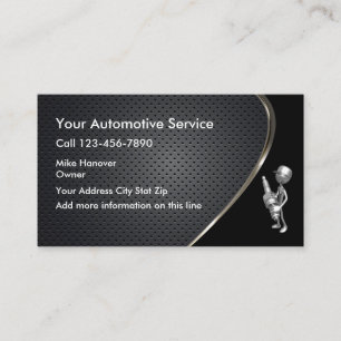 Tarjeta De Visita Tienda de reparación automática