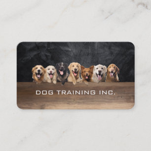 Tarjeta De Visita Tienda de suministros para mascotas Entrenador d