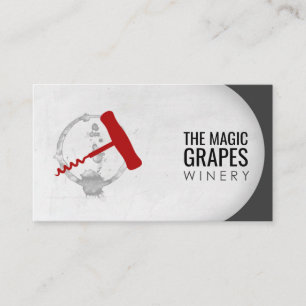 Tarjeta De Visita Tienda de vinos