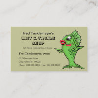 Tienda del cebo y de los trastos, artes de pesca