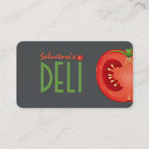 Tarjeta De Visita tienda gourmet