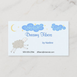 Tarjeta De Visita Tienda Sheepy Dreams Yarn