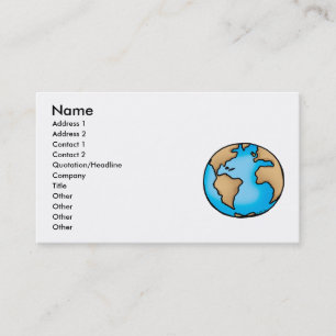 Tarjeta De Visita Tierra