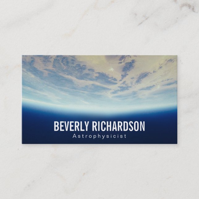 Tarjeta De Visita Tierra (Anverso)