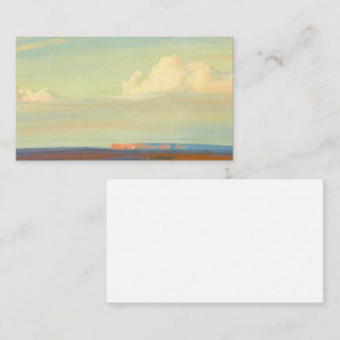 Tarjeta De Visita Tierra Navajo, suroeste de Chinle, por Maynard Dix