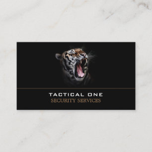 Tarjeta De Visita Tiger Roar, Servicio de Seguridad