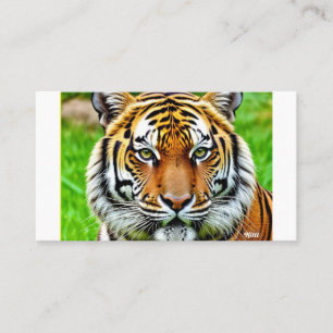 Tarjeta De Visita Tigre