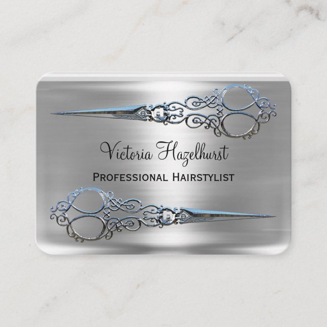 Tarjeta De Visita Tijeras dobles de Monroe de la tolerancia