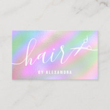 Tijeras holográficas elegantes y modernas