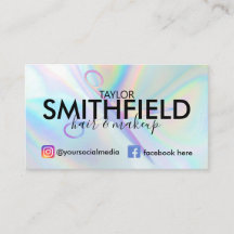 Tijeras holográficas rosadas con pelo y moda de ma