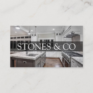 Tarjeta De Visita Tile Stone Granite Marble Construction Bu