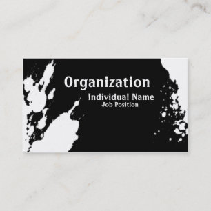 Tarjeta De Visita Tinta artsy