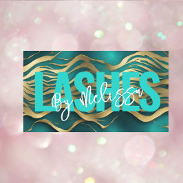 Tarjeta De Visita Tipografía de Moda Girona Belleza maquillaje Artis