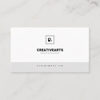 Tarjeta De Visita Tipografía Serif Moderna Negra Negocios Minimalist