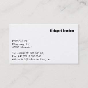 Tarjeta De Visita Tipografía y colores pastel